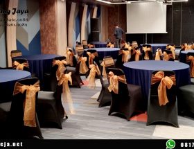 Pembuatan Taplak Meja Bulat Tebar Premium Luxury Konveksi Jakarta