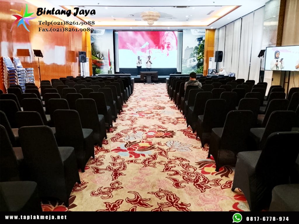 Konveksi sarung kursi Hitam ketat grosir murah promo oktober di Jakarta