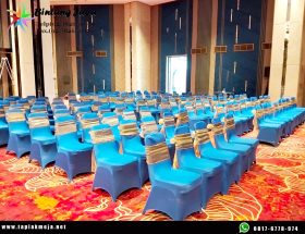 Detail yang Mengangkat Kelas Acara: Produksi Sarung Kursi Premium untuk Tampilan Lebih Elegan