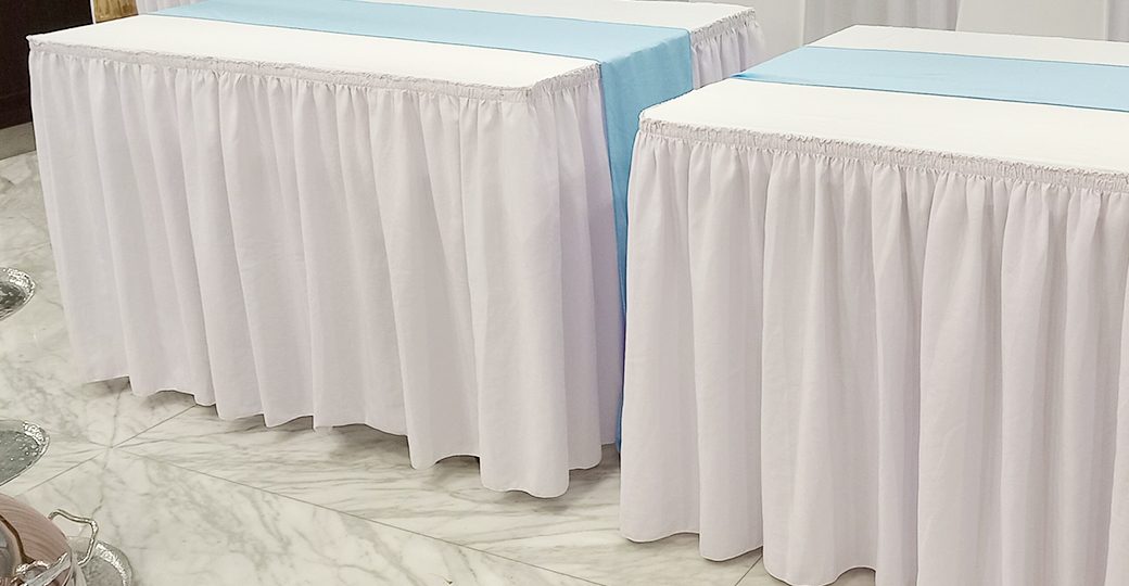 Jual Taplak Meja Kotak Skirting Konveksi di Jakarta