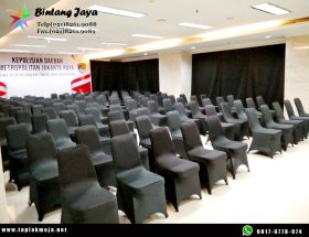 Konveksi sarung kursi futura Hitam Premium Gudang Bekasi